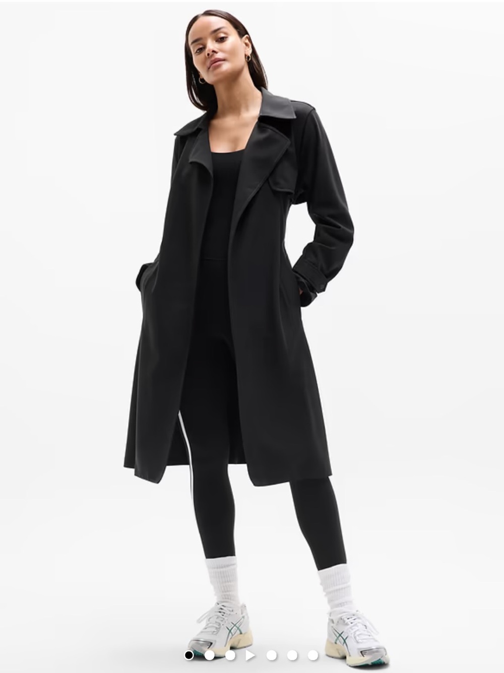 Athleta Black Stellar Jacket Sz Medium 
NWOT 
Outerwear/ Jacket